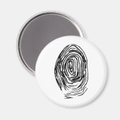Personaliseer deze cadeaus voor vingerafdrukken magneet (Voorkant / Achterkant)
