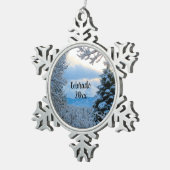 Personaliseer deze Colorado Snowflake Ornament (Rechts)