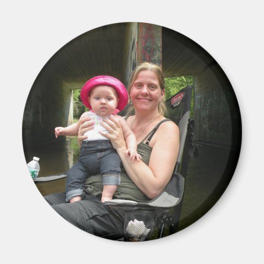 Personaliseer deze Koelkast Fotomagneet Magneet (Voorkant)