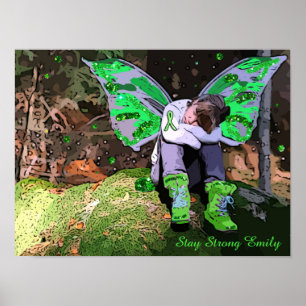 Personaliseer deze Lyme Disease Warrior poster