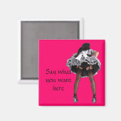 Personaliseer deze Magnet Magneet (Voorkant / Achterkant)