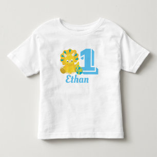 Personaliseer. Dinosaur. Jongen is de eerste verja Kinder Shirts