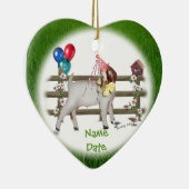 Personaliseer dit Ornament van de Geit van de Dag  (Rechts)