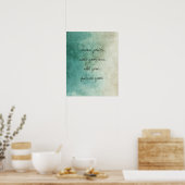 personaliseer een aangepast poster een favoriete o (Keuken)