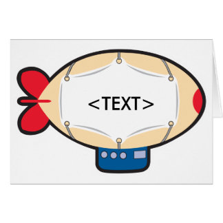 Personaliseer een blimp, <TEXT>