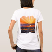 Personaliseer een licht is aangebroken t-shirt (Achterkant)
