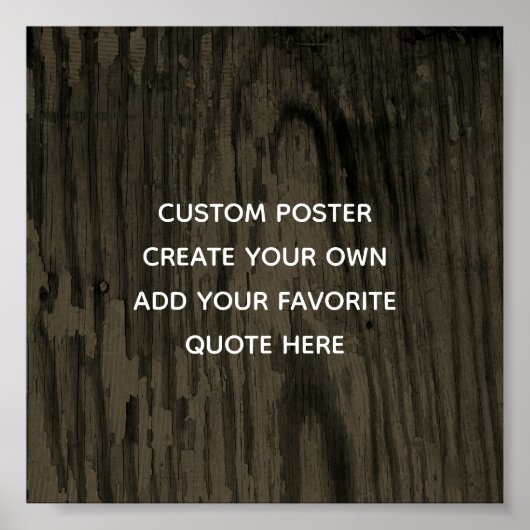 personaliseer een poster om uw eigen aangepaste of (Voorkant)