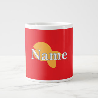 Personaliseer Fish Red Extra Grote Beker