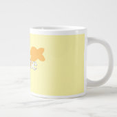 Personaliseer Fish Yellow Extra Grote Beker (Rechts)