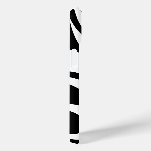 Personaliseer Flaming Basketball B/W Case-Mate iPhone Case (Achterkant / Rechts)