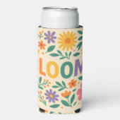 Personaliseer Floral BLOOM Design koelers (Seltzer Voorkant)