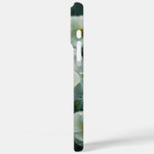 Personaliseer Floral Monogram Hoesje voor iPhone 1 (Achterkant / Links)