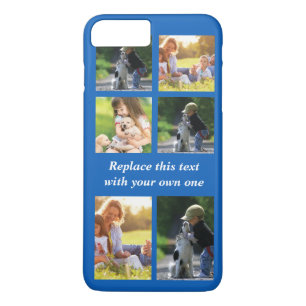 Personaliseer fotocollage en tekst Case-Mate iPhon iPhone 8 Plus / 7 Plus Hoesje