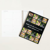 Personaliseer fotocollage en tekstplanner planner (Display)