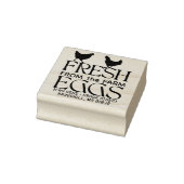 Personaliseer Fresh van het Boerderij Eggs Carton  Rubberstempel (Stempel)