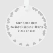 Personaliseer Fysieke Therapist Assistant Ornament (achterkant)