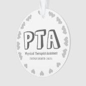 Personaliseer Fysieke Therapist Assistant Ornament (voorkant)