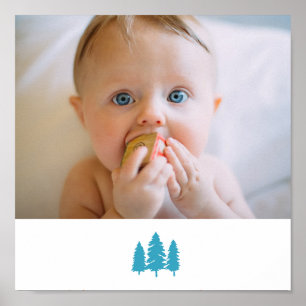 Personaliseer Gelukkige Verjaardagsfoto Keepsake Poster