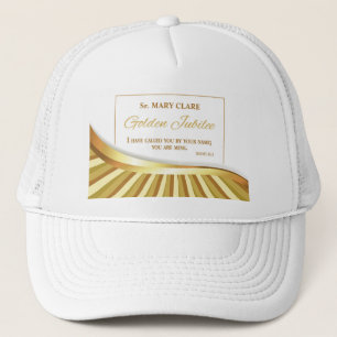 Personaliseer Golden Jubilee of Religious Life Trucker Pet