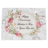 Personaliseer Happy Jubileum Groot Cadeauzakje (Voorkant)