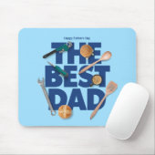 Personaliseer Happy Vaderdag | De beste vader Muismat (Met muis)