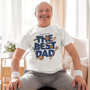 Personaliseer Happy Vaderdag   De beste vader T-shirt