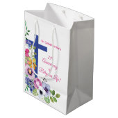 Personaliseer het 25e Jubileum Nun Religious Life Medium Cadeauzakje (Achterkant Gekanteld)