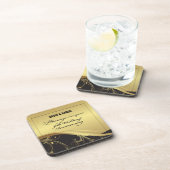 Personaliseer het 50e Jubileum Religieuze bruiloft Onderzetter (Rechterzijde)