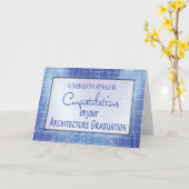 Personaliseer het Afstuderen van de Architectuur v Kaart (Gele Bloem)