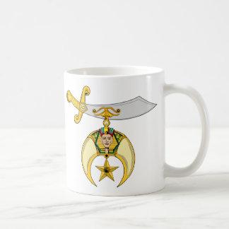 PERSONALISEER HET EMBLEEM VAN SHRINERS KOFFIEMOK