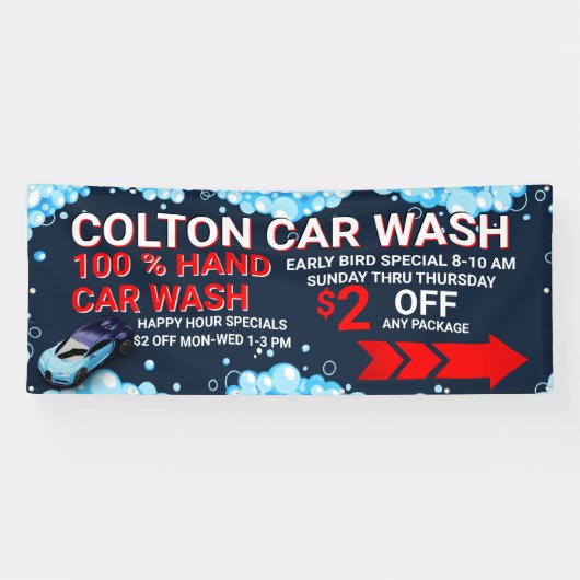 Personaliseer het grote zichtbare verkeer van de a spandoek (Horizontaal)