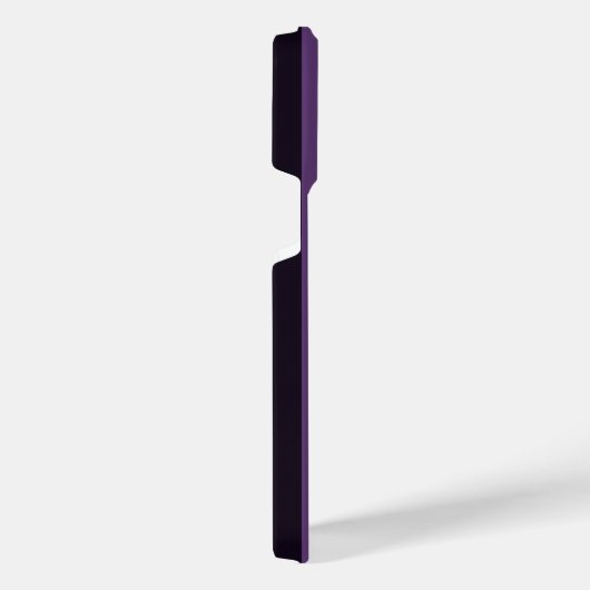 Personaliseer het Keep Calm Jouw tekst Paarse Stri iPhone Hoesje (Rechterkant)