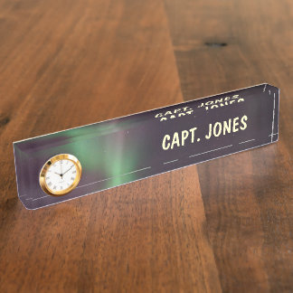 Personaliseer het noordhoogtepunt van Aurora Borea Naambordje