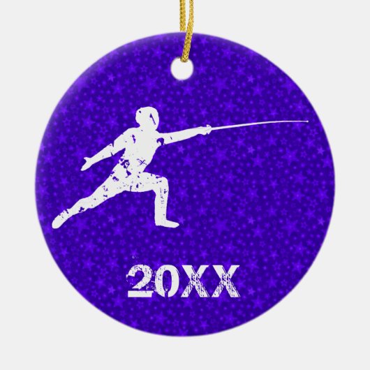 Personaliseer het, omheining keramisch ornament (Voorkant)