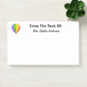 Personaliseer heteluchtballon post-it® notes (Kantoor)
