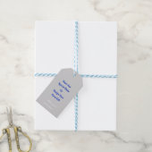 Personaliseer hetzelfde Afbeelding\tekst Beide zij Cadeaulabel (Met Touw)