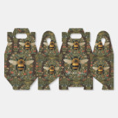 Personaliseer hommel botanische bloemen bedankdoosjes (Ongevouwen)