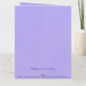 Personaliseer Hond groot 'Denk aan je' kaart (Achterkant)