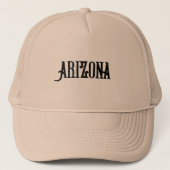 Personaliseer hoofdletters Arizona Trucker Pet (Voorkant)