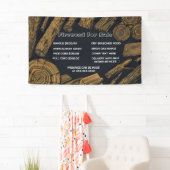 Personaliseer Houtblokken voor Verkoop Bundel Cord Spandoek (Insitu)