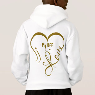 Personaliseer Ik hou van mijn BFF • Jij = ♥
