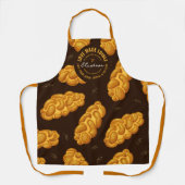 Personaliseer Je Eigen Challah Patroon Bakkerij Schort (Voorkant)