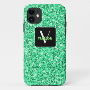 Personaliseer Je Eigen Groen Gespetterd iPhone 11 Hoesje