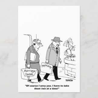 PERSONALISEER JE EIGEN HUMORISTISCHE BRUILOFT UITN KAART