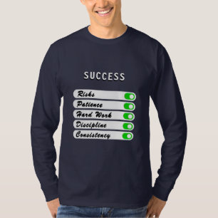 Personaliseer je succescondities T-shirt