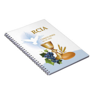 Personaliseer, Katholiek Sacrament RCIA Congrats Notitieboek