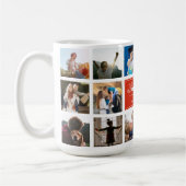 Personaliseer Kind Kindernaam Instagram Fotocollag Koffiemok (Links)