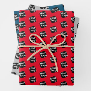 Personaliseer Kleur Uw Logo Hier Productverpakking Inpakpapier Vel