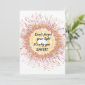 Personaliseer kleurrijk dat is waarom je Kaart SCH (Staand voorkant)