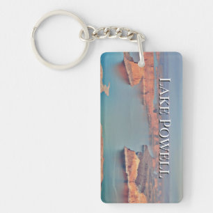 Personaliseer Lake Powell Family Trip Jaar Foto Sleutelhanger